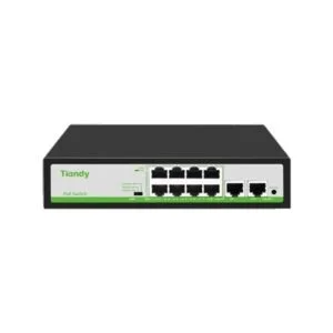 Tiandy TC-P3S010 Spec:2/E/HP 8 Port PoE Switch