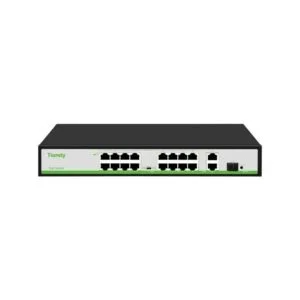 Tiandy TC-P3S019 Spec:2/M/HP 16 Port PoE Switch