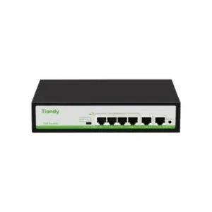 Tiandy TC-P3S06 Spec:1/E/HP 4 Port PoE Switch